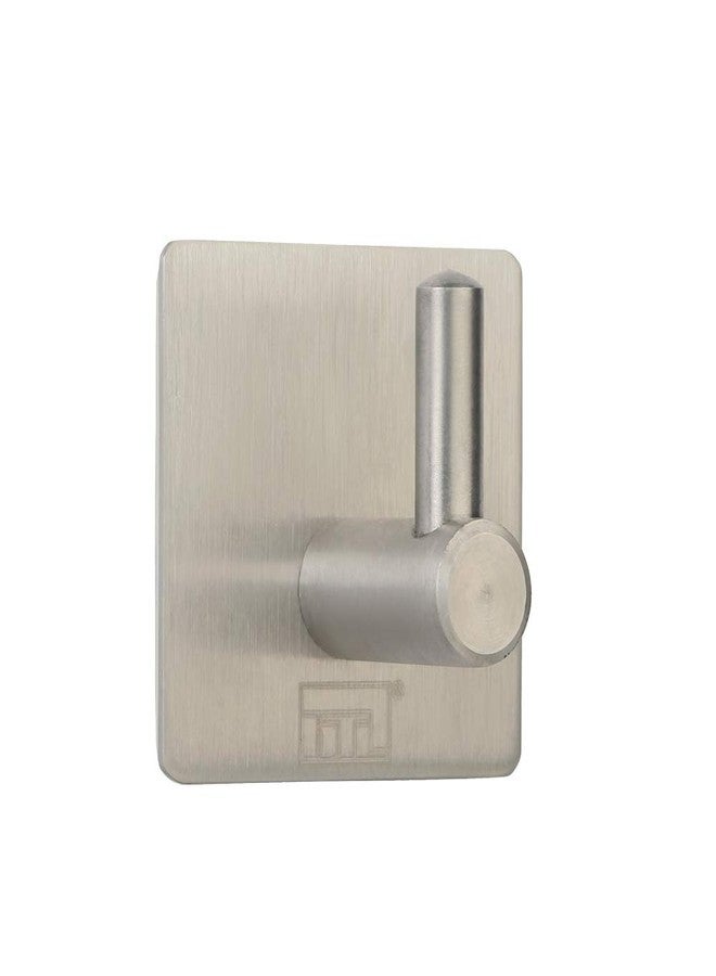 BTL Self Adhesive Hooks for Wall, 12Kg Load Capacity, Stainless Steel 304 Wall Hangers, Waterproof Rustproof Oilproof for Kitchen, Bathroom, Doors, Office - BHK-7 - Image 1